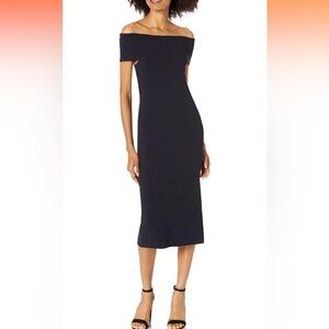 💄 Lark & Ro off the shoulder, bodycon sexy knit dress XL